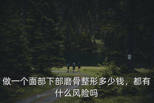 做一個(gè)面部下部磨骨整形多少錢，都有什么風(fēng)險(xiǎn)嗎