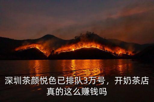 深圳文和友的茶顏悅色怎么樣,深圳茶顏悅色已排隊(duì)3萬(wàn)號(hào)