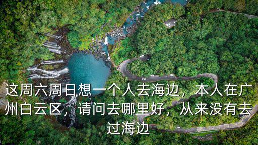 這周六周日想一個人去海邊，本人在廣州白云區，請問去哪里好，從來沒有去過海邊