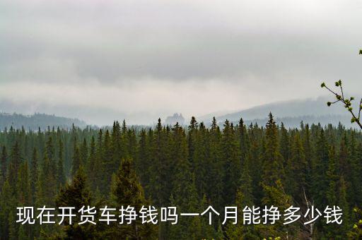 湖州開貨車工資多少錢一個月,一個月能掙多少錢