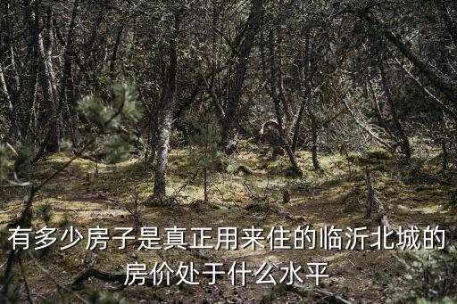 臨沂與濟南的房價是多少,臨沂北城的房價處于什么水平