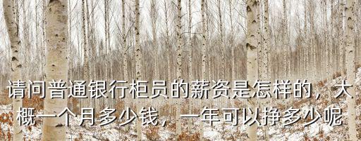 臨沂的銀行工資多少錢一個月多少錢一個月多少錢一個月,大概一個月多少錢
