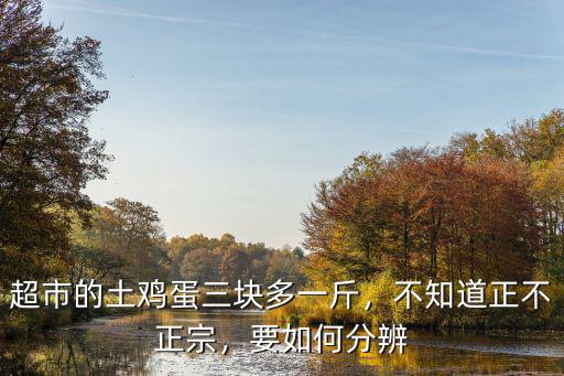 超市的土雞蛋三塊多一斤，不知道正不正宗，要如何分辨