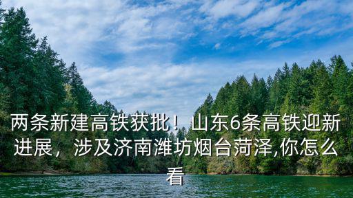 菏澤多少條高鐵,山東6條高鐵迎新進展