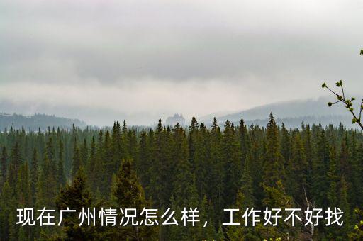 廣州找攝像頭工作怎么樣,想在廣州找工作