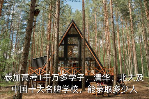 清華北大招多少浙江,清華北大每年招生多少人