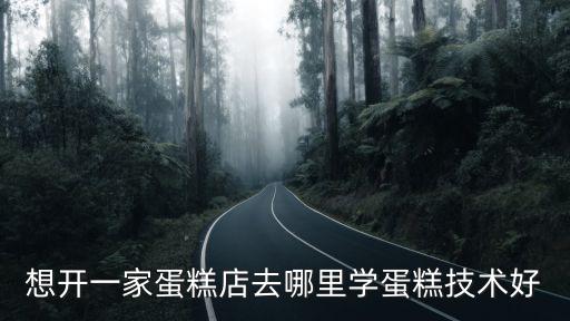 想開一家蛋糕店去哪里學蛋糕技術好