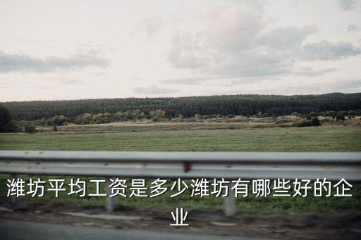 山東濰坊定額工資是多少,濰坊一個月收入多少算正常