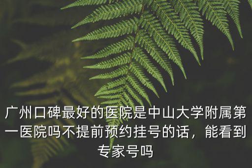 廣東省是不是最好的醫院怎么樣,廣州有沒有一流的醫院