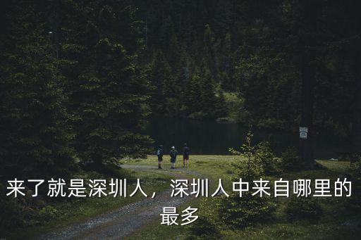 哪里人去深圳的最多,居住在深圳哪個省市的人最多