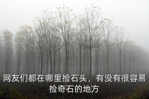 網(wǎng)友們都在哪里撿石頭，有沒有很容易撿奇石的地方