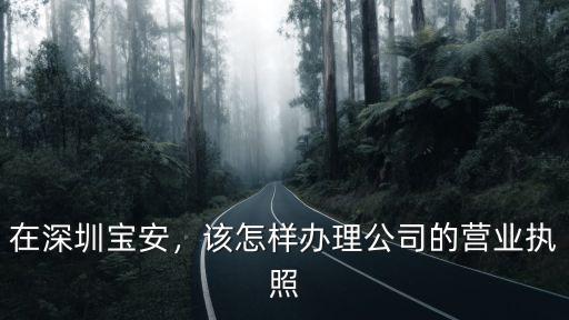在深圳怎么注冊營業(yè)執(zhí)照,深圳個體營業(yè)執(zhí)照怎樣辦理