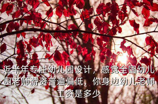 東莞私立幼兒園老師的工資一般是多少,幼兒園老師工資2千塊