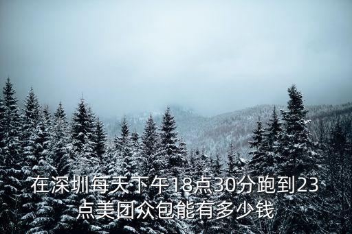 洋仔在深圳有多少錢,在深圳跑滴滴