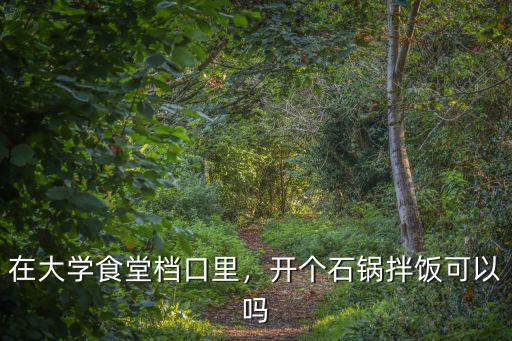 在臨沂大學(xué)食堂開(kāi)個(gè)檔口多少錢(qián),在大學(xué)食堂檔口里