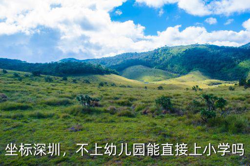 深圳到底怎么才能讓孩子上幼兒園,想把孩子帶到深圳上幼兒園