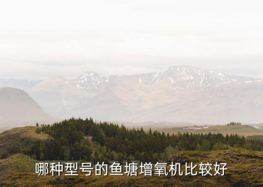 哪種型號(hào)的魚塘增氧機(jī)比較好