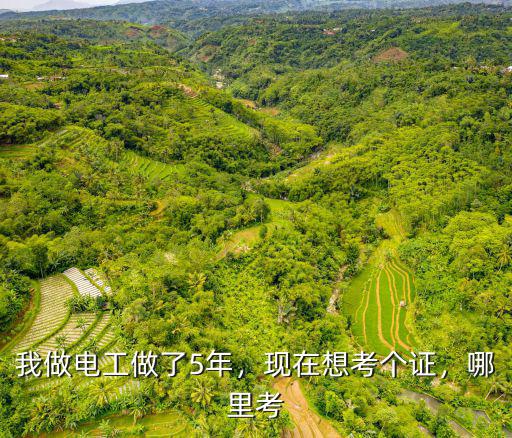 河源東源電工證去哪里考,我做電工做了5年