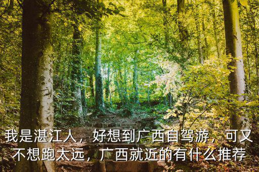 廣西臨近湛江哪里好玩,廣東和廣西有哪些海灘好玩