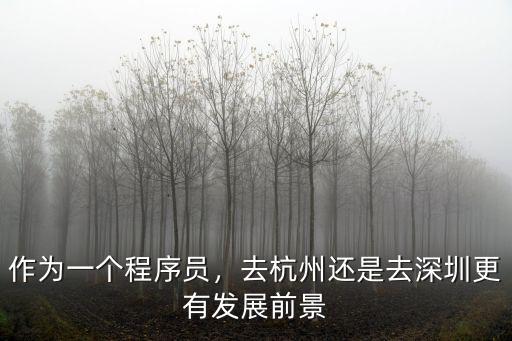 深圳杭州去哪里 互聯網,深圳還是杭州