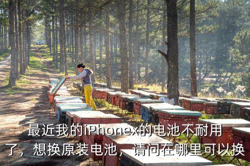 最近我的iPhonex的電池不耐用了，想換原裝電池，請問在哪里可以換
