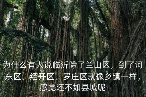 山東臨沂蘭山區多少人口,為什么有人說臨沂除了蘭山區