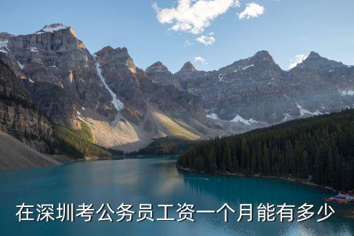 深圳特警一個(gè)月多少工資,深圳普通人一個(gè)月多少工資