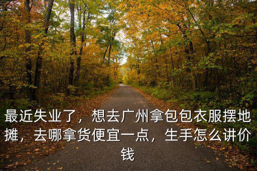 廣州去哪里拿貨衣服,想去廣州拿包包衣服擺地攤