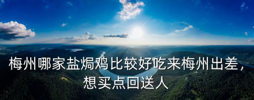 梅州哪家鹽焗雞比較好吃來(lái)梅州出差，想買點(diǎn)回送人