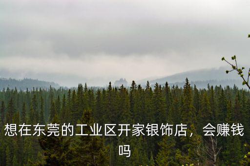 東莞哪里的銀飾比較好,想在東莞的工業區開家銀飾店