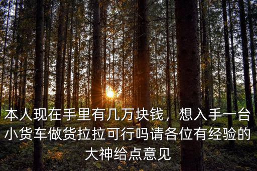 廣州貨拉拉小貨車能拉多少,在廣州跑貨拉拉