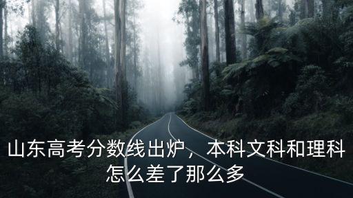 山東2本分數線是多少,山東高考分數線出爐
