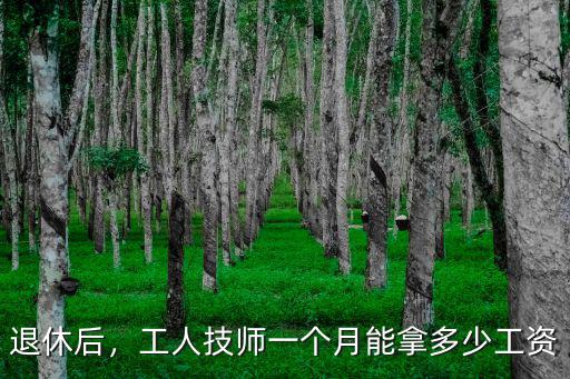 濟寧技師工資多少,工人技師一個月能拿多少工資