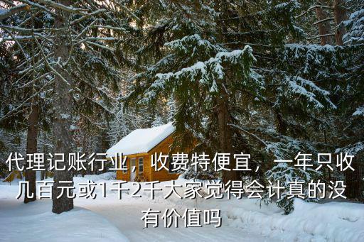 揭陽代理記賬多少費用,代理記賬行業