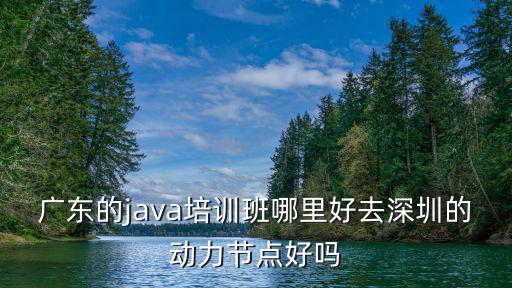 深圳珠三角機構哪里好,廣東的java培訓班哪里好