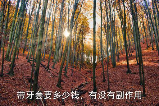 帶牙套要多少錢，有沒有副作用