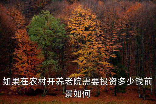 在東莞開(kāi)一家養(yǎng)老院多少錢,開(kāi)一家50人的養(yǎng)老院