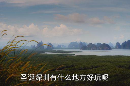 圣誕之前深圳哪里好玩嗎,哪里會好玩一些
