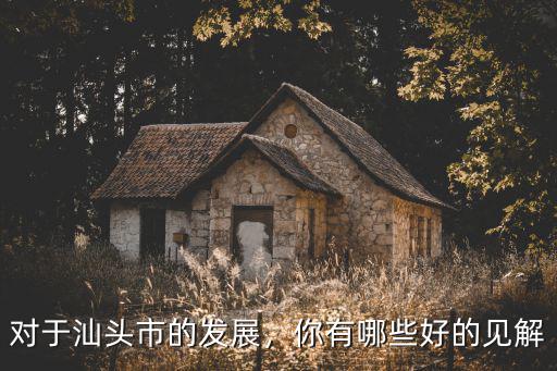 汕頭未來的發展怎么說,汕頭和深圳同時發展