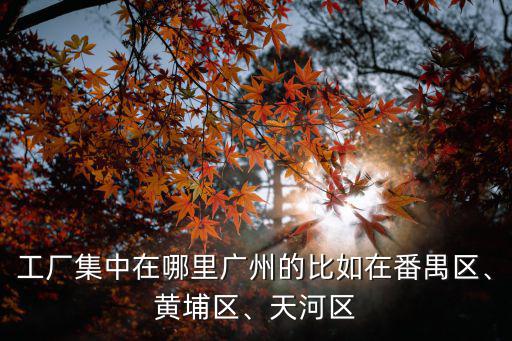 廣州竹料鎮的廠房在哪里,廣州竹料鎮這個地方如何