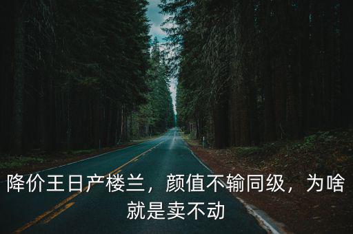 降價王日產樓蘭，顏值不輸同級，為啥就是賣不動