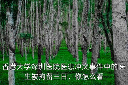 香港大學(xué)深圳醫(yī)院治療早泄怎么樣,如何評價香港大學(xué)深圳醫(yī)院