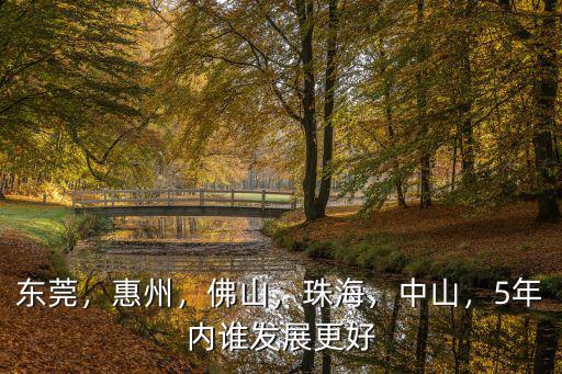 惠州東莞發(fā)展怎么樣,惠州未來發(fā)展如何