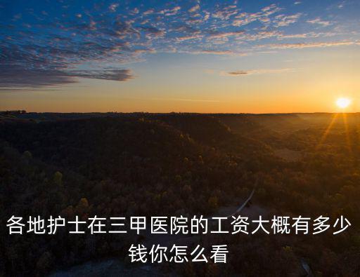 青島護士一個月工資多少,護士一個月有多少工資