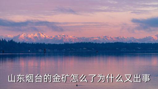 山東有多少的金礦,山東金礦什么時候能救出來