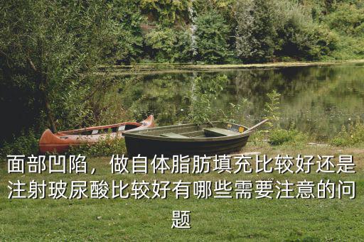 面部凹陷，做自體脂肪填充比較好還是注射玻尿酸比較好有哪些需要注意的問題