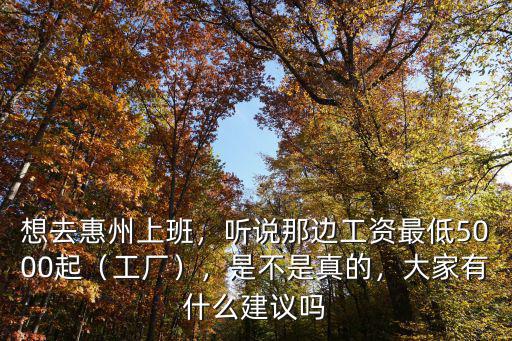 惠州海德門上班怎么樣,想去惠州上班