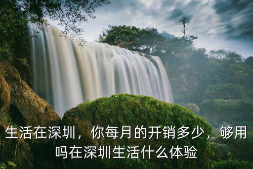 在深圳的基本消費多少,正常一個月的消費水平是多少