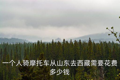 一個(gè)人騎摩托車(chē)從山東去西藏需要花費(fèi)多少錢(qián)