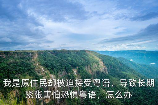 我接受不了廣東話怎么辦,為什么廣東的學校不教廣東話